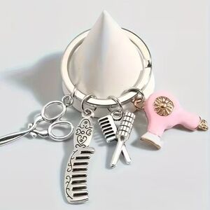 🌺Hairdresser Keychain Hair Dresser Gifts Hair Accessories